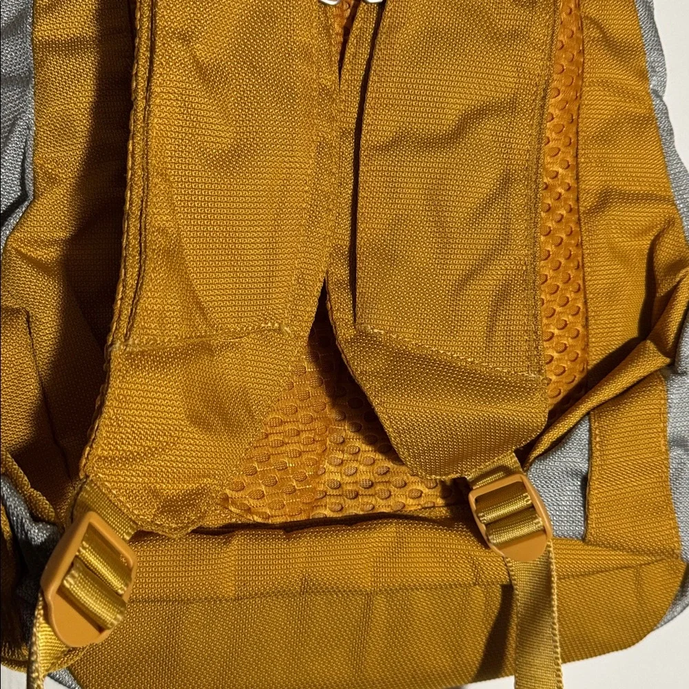 Tumi Ducati Backpack mustard pre owned AS IS